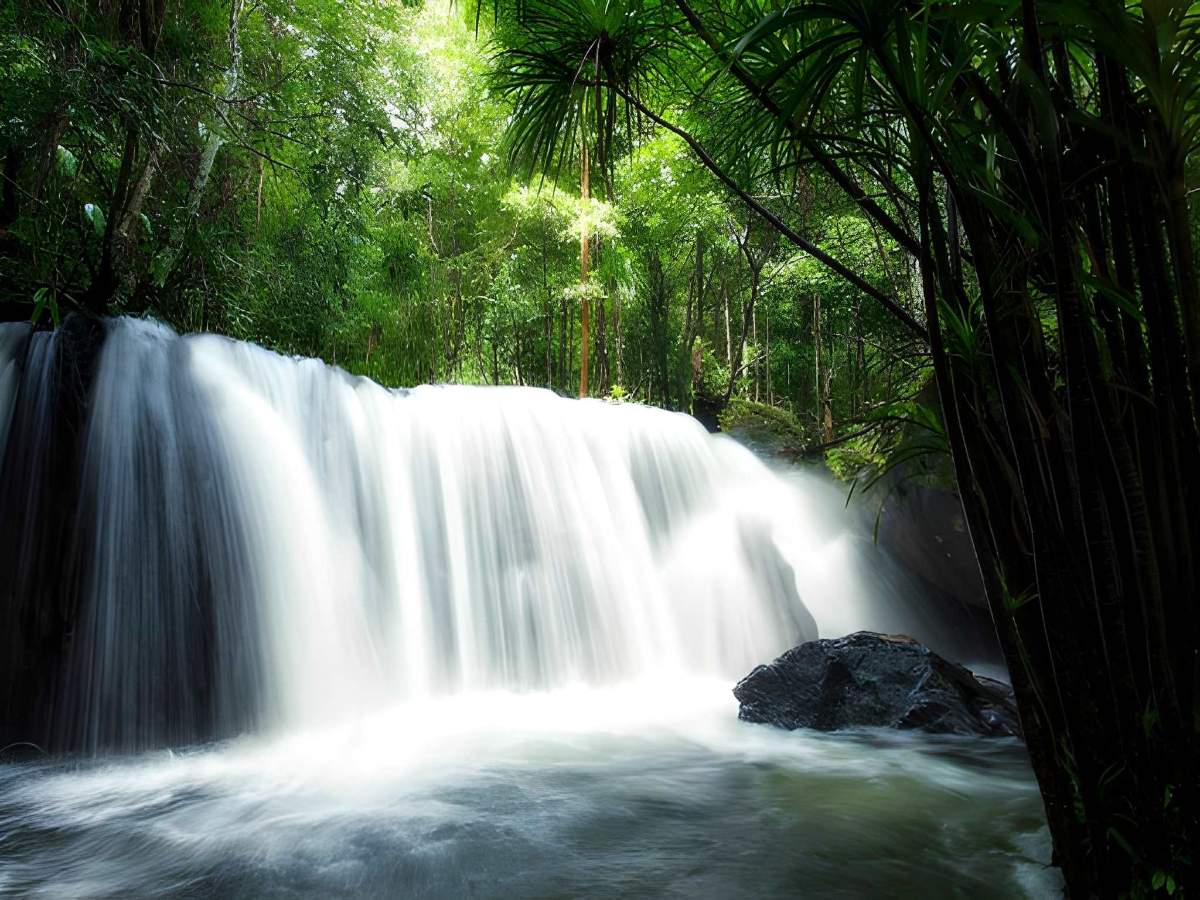 Suối Tranh Phú Quốc với dòng nước len lỏi qua đá