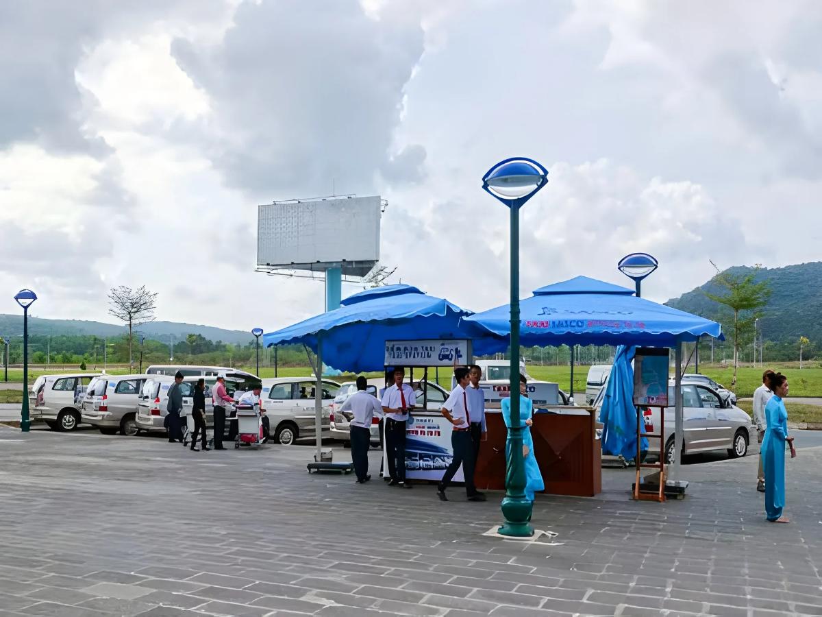 Taxi đón khách tại sân bay quốc tế Phú Quốc