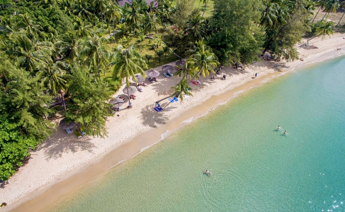 Ong Lang Beach – one of the perfect spots for sunset beach (Photo: Collected)
