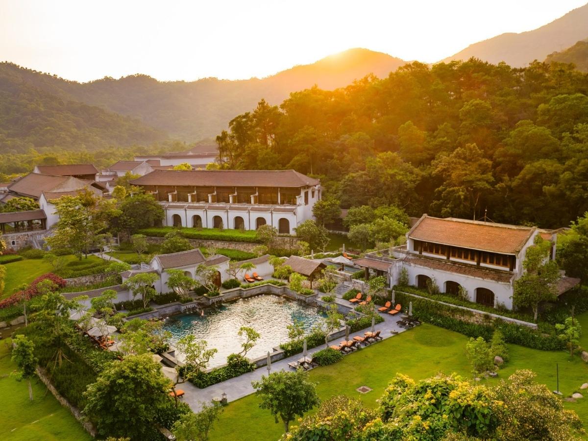 Legacy Yên Tử Resort được thiết kế theo phong cách kiến trúc cổ Việt Nam