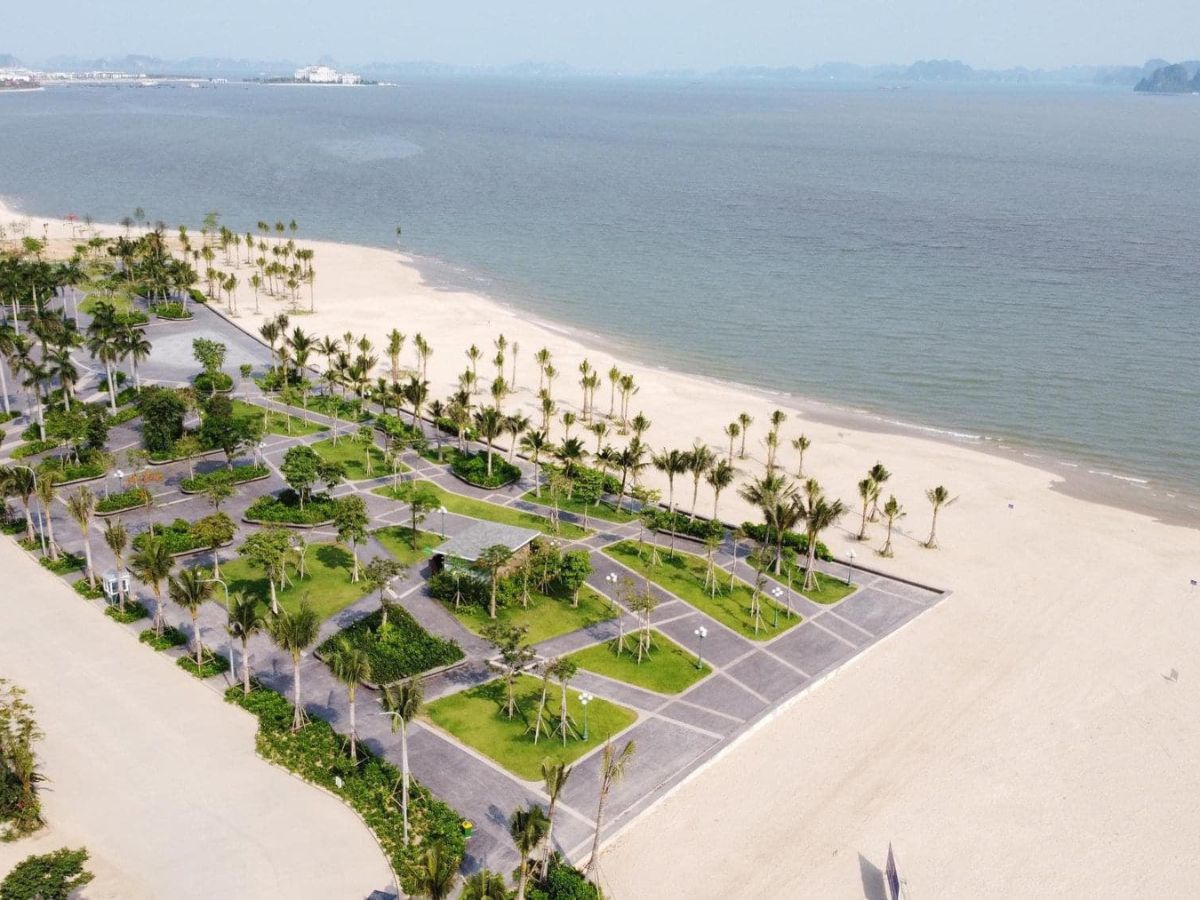 Bãi tắm Marina mang nét hiện đại, trẻ trung