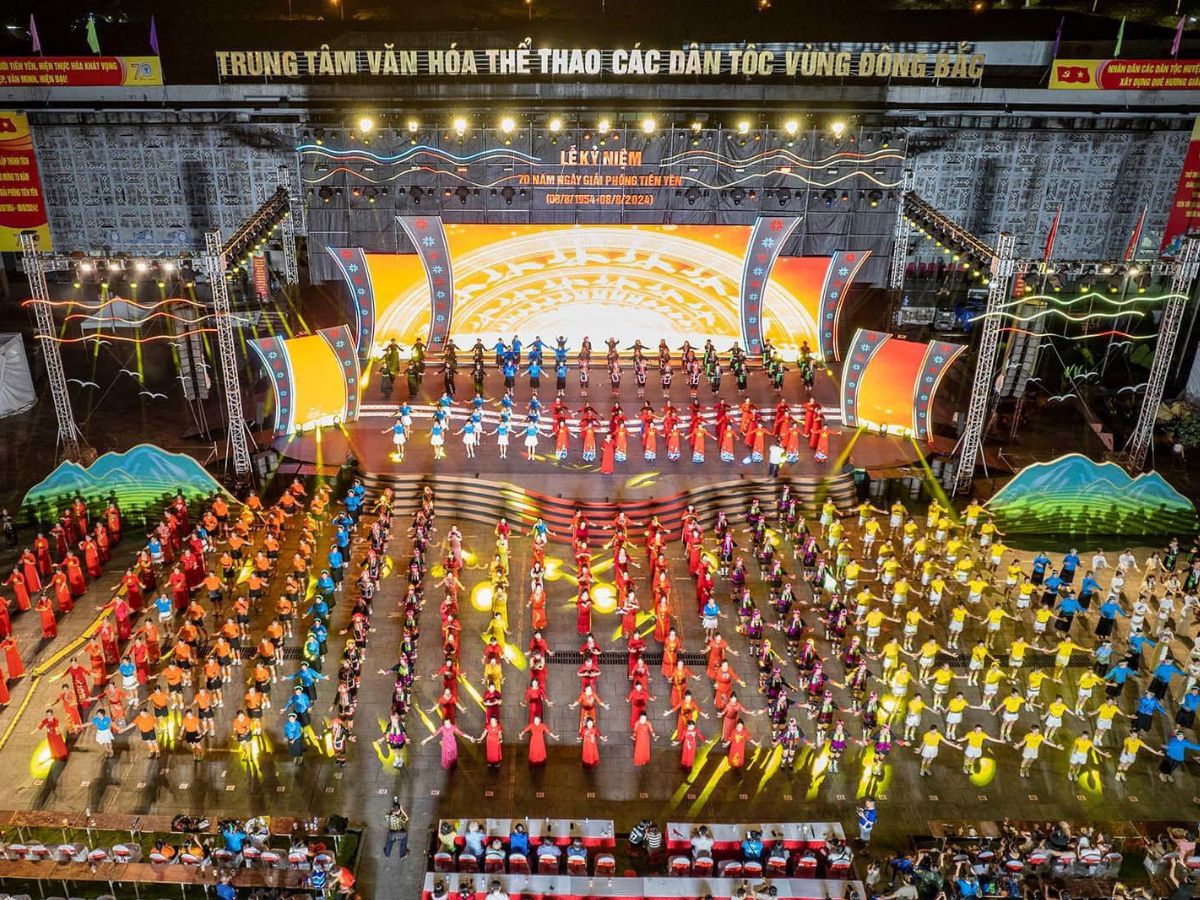Trung tâm văn hóa thể thao các dân tộc vùng Đông Bắc là nơi diễn ra nhiều sự kiện quan trọng của tỉnh Quảng Ninh.
