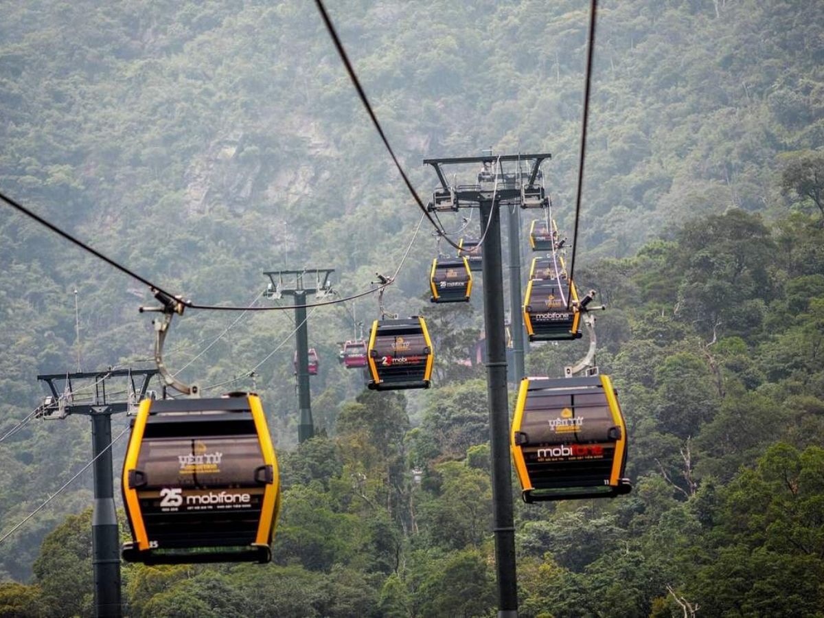 Di chuyển đến đỉnh Yên Tử Quảng Ninh dễ dàng bằng cáp treo
