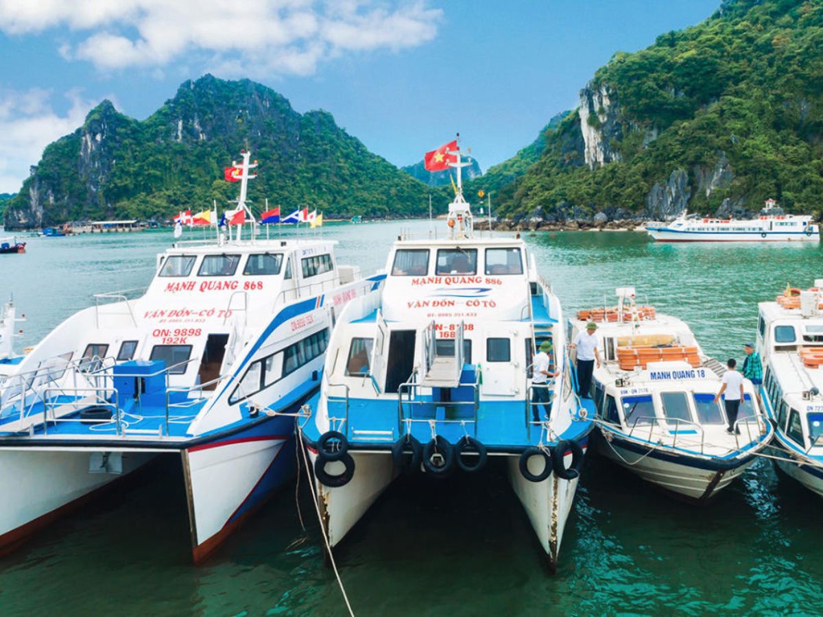 Di chuyển để đảo Ngọc Vừng Quảng Ninh dễ dàng.