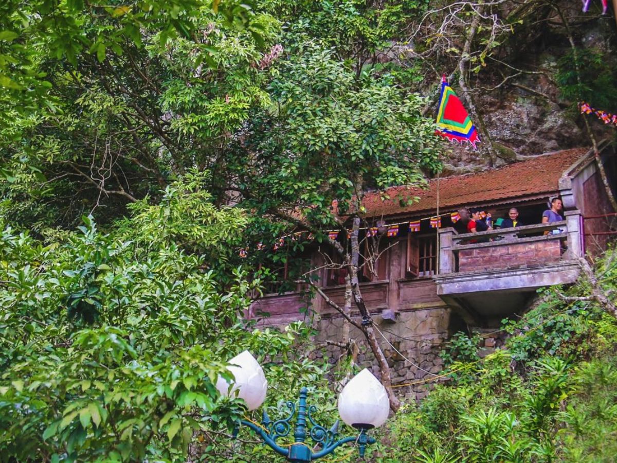 Chùa Một Mái Yên Tử trải qua nhiều lần trùng tu, gần nhất là năm 2014. (