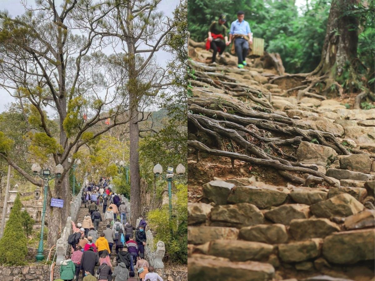 Thời gian leo núi Yên Tử phụ thuộc vào địa hình và thể lực của du khách. (Nguồn: Sưu tầm)