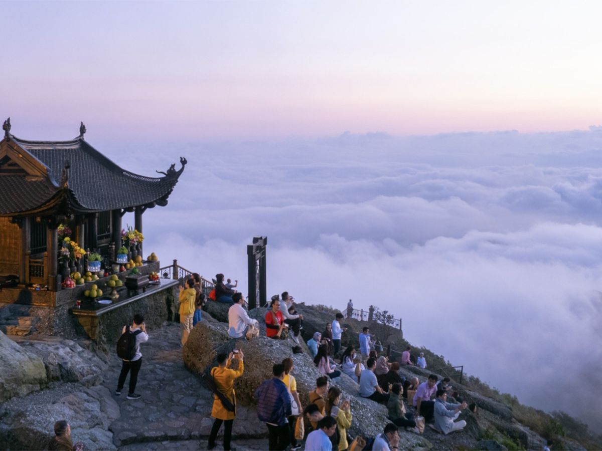 Cụm điểm Yên Tử Ninh Bình mang đến sắc thái khác biệt giúp cân bằng cảm xúc toàn hành trình. (Nguồn: Sưu tầm)