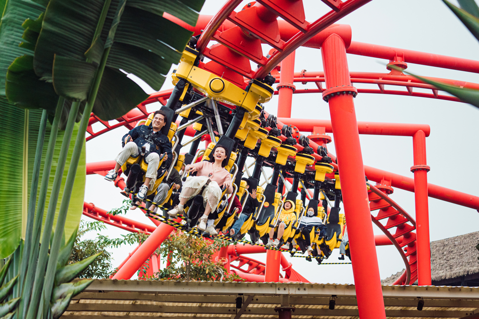 Công viên Rồng Dragon Park là thiên đường giải trí với hàng loạt trò chơi cảm giác mạnh đẳng cấp quốc tế. (Nguồn: Sưu tầm)