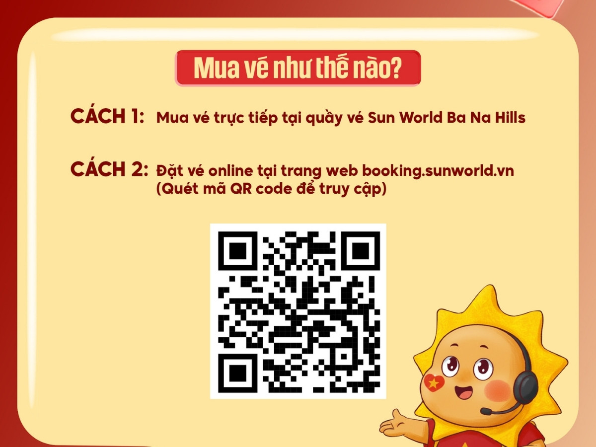 Website chính thức của Sun World tại địa chỉ booking.sunworld.vn là nền tảng đặt vé trực tuyến uy tín và nhanh chóng nhất