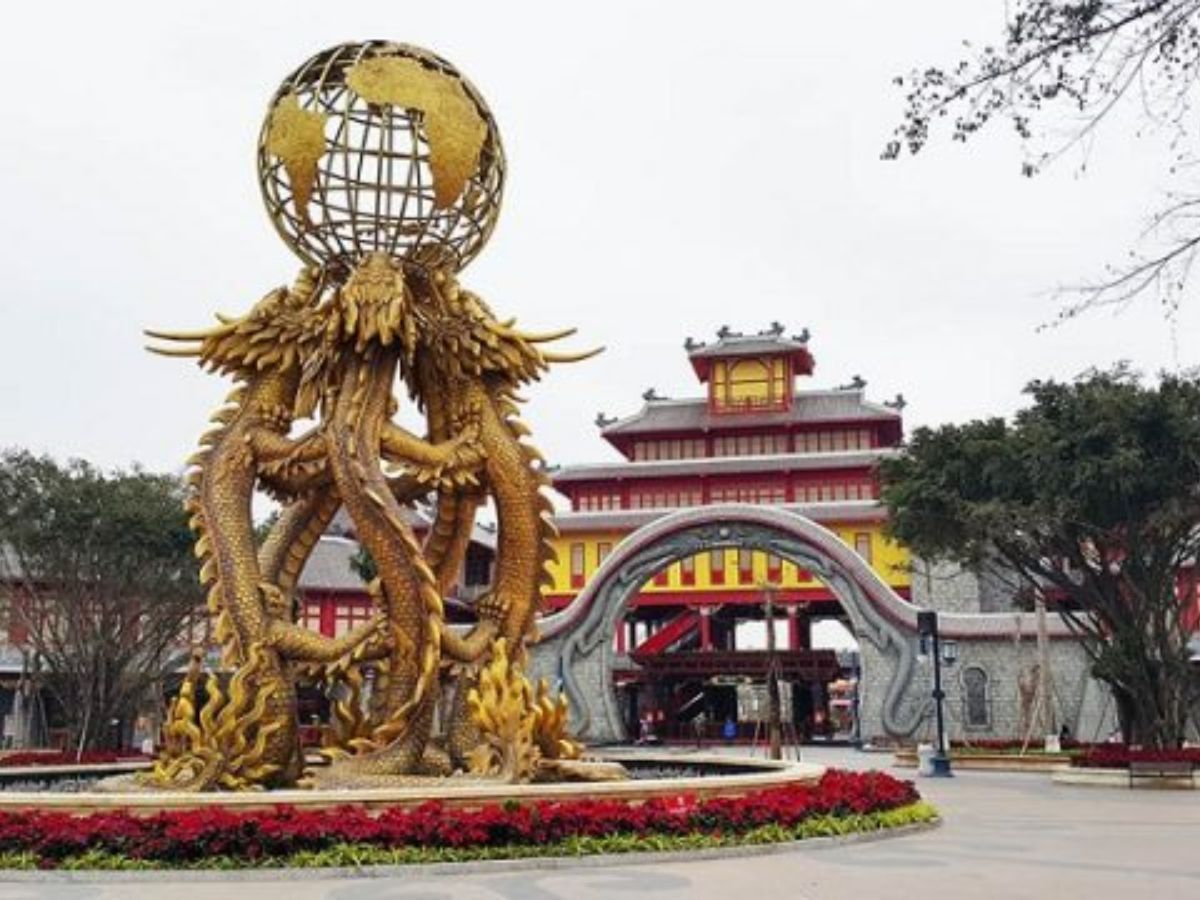 Dragon Park là nơi dành cho người thích trò chơi cảm giác mạnh.