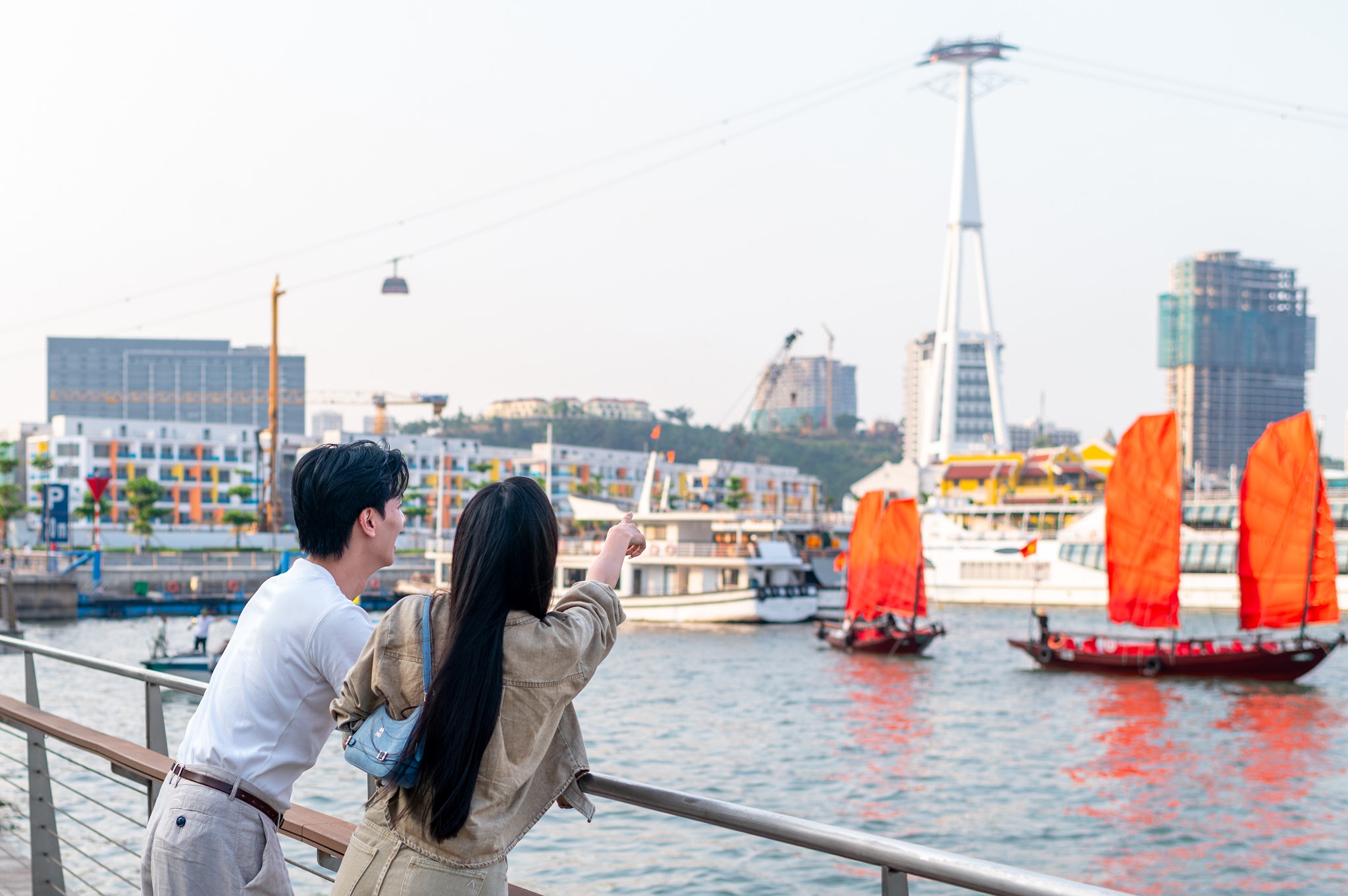 VUI-Fest Hạ Long mùa đông không khí mát, ít đông du khách.