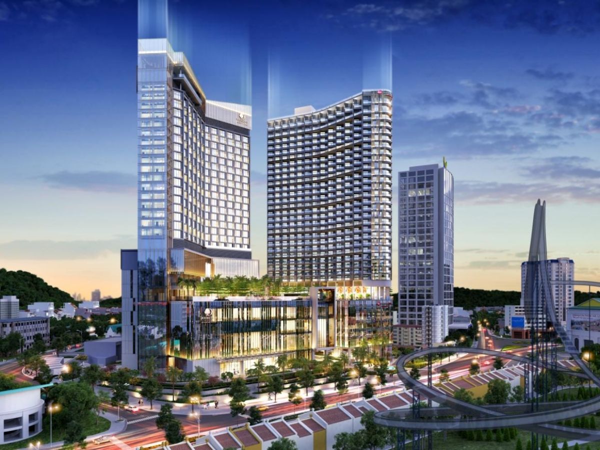 Muong Thanh Luxury Ha Long Centre là khách sạn 5 sao nổi bật giữa trung tâm Bãi Cháy với 793 phòng trải rộng trên 27 tầng.