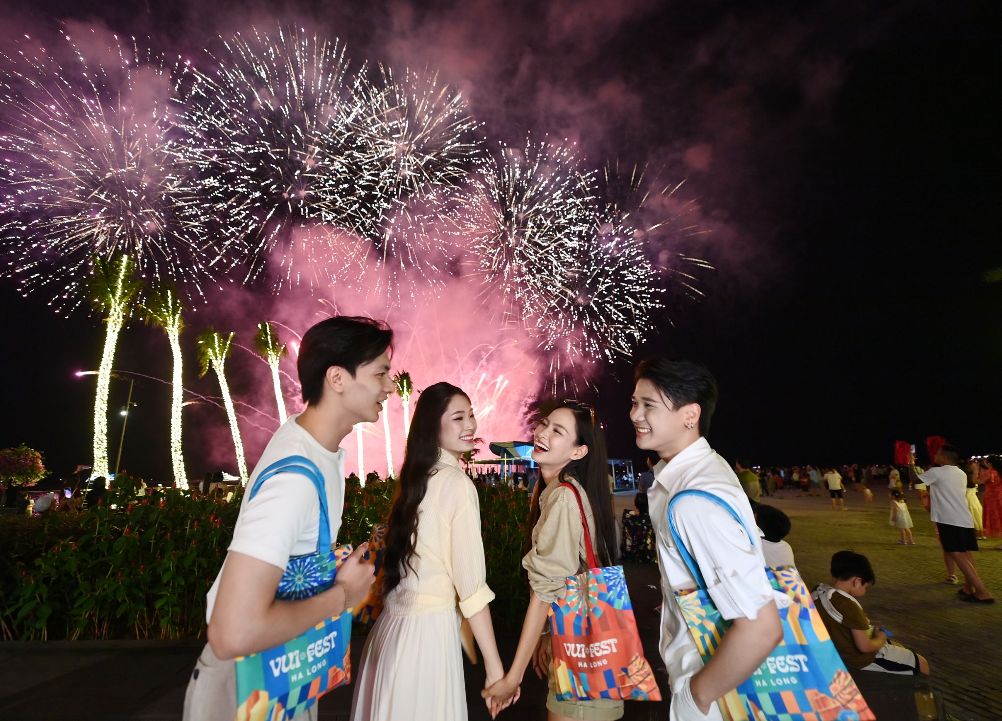 VUI-Fest Ha Long is a highlight of the Ha Long entertainment scene for Indian tourists, especially those who enjoy the vibrant atmosphere of the sea at night.