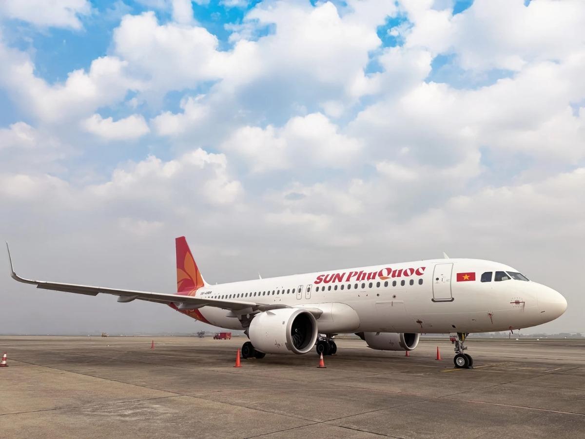 Sun PhuQuoc Airways 提供台灣直飛河內的航班服務(圖片來源:網路資料)