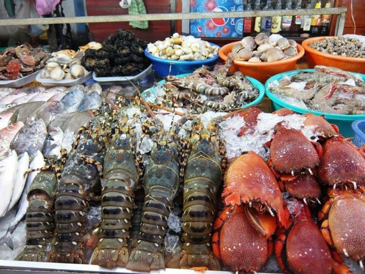 Hải sản là lựa chọn ẩm thực được nhiều du khách yêu thích tại VUI-Fest Ha Long.