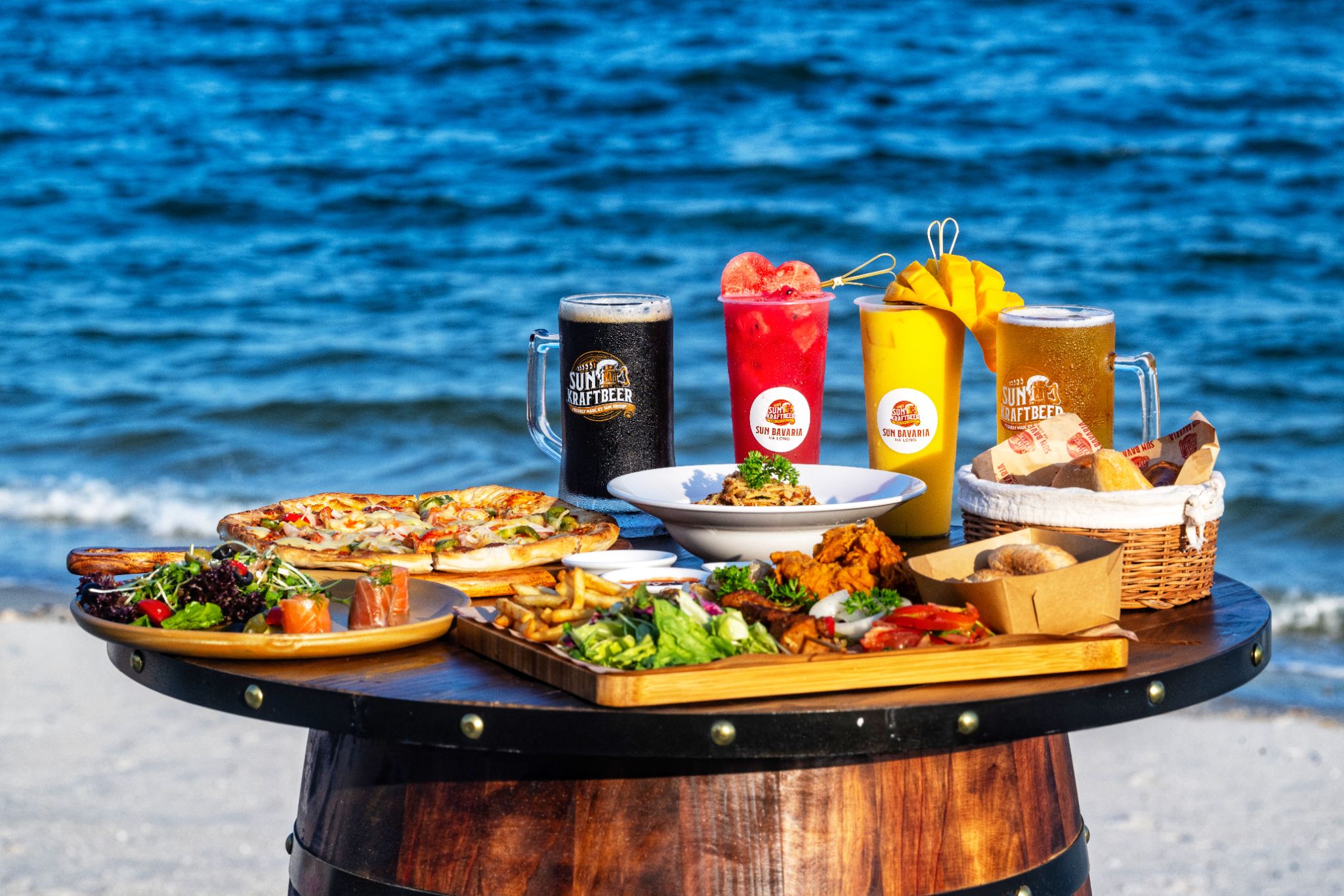 Combo ẩm thực ở nhà hàng Sun Bavaria Ha Long