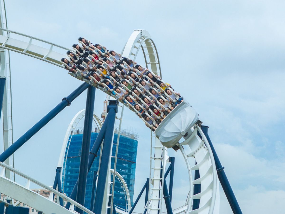 Du khách vui chơi giải trí thỏa sức tại Sun World Ha Long.