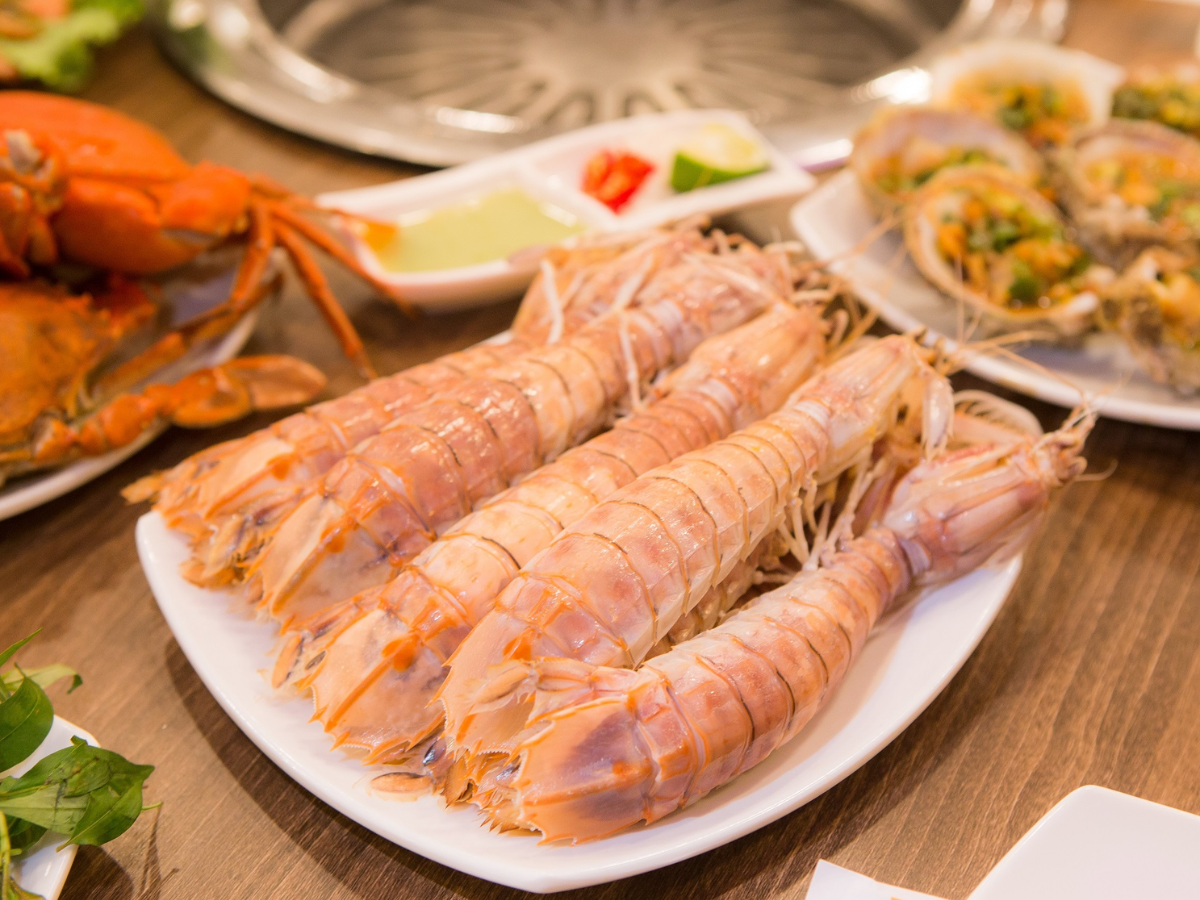 Bề bề Cô Tô có kích thước lớn thịt chắc ngọt và mùi thơm tự nhiên.