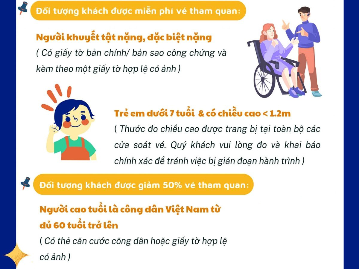 Một số chính sách ưu đãi giá vé tham quan Vịnh Hạ Long