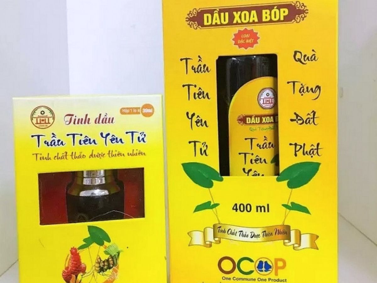 Dầu xoa bóp thảo dược Yên Tử
