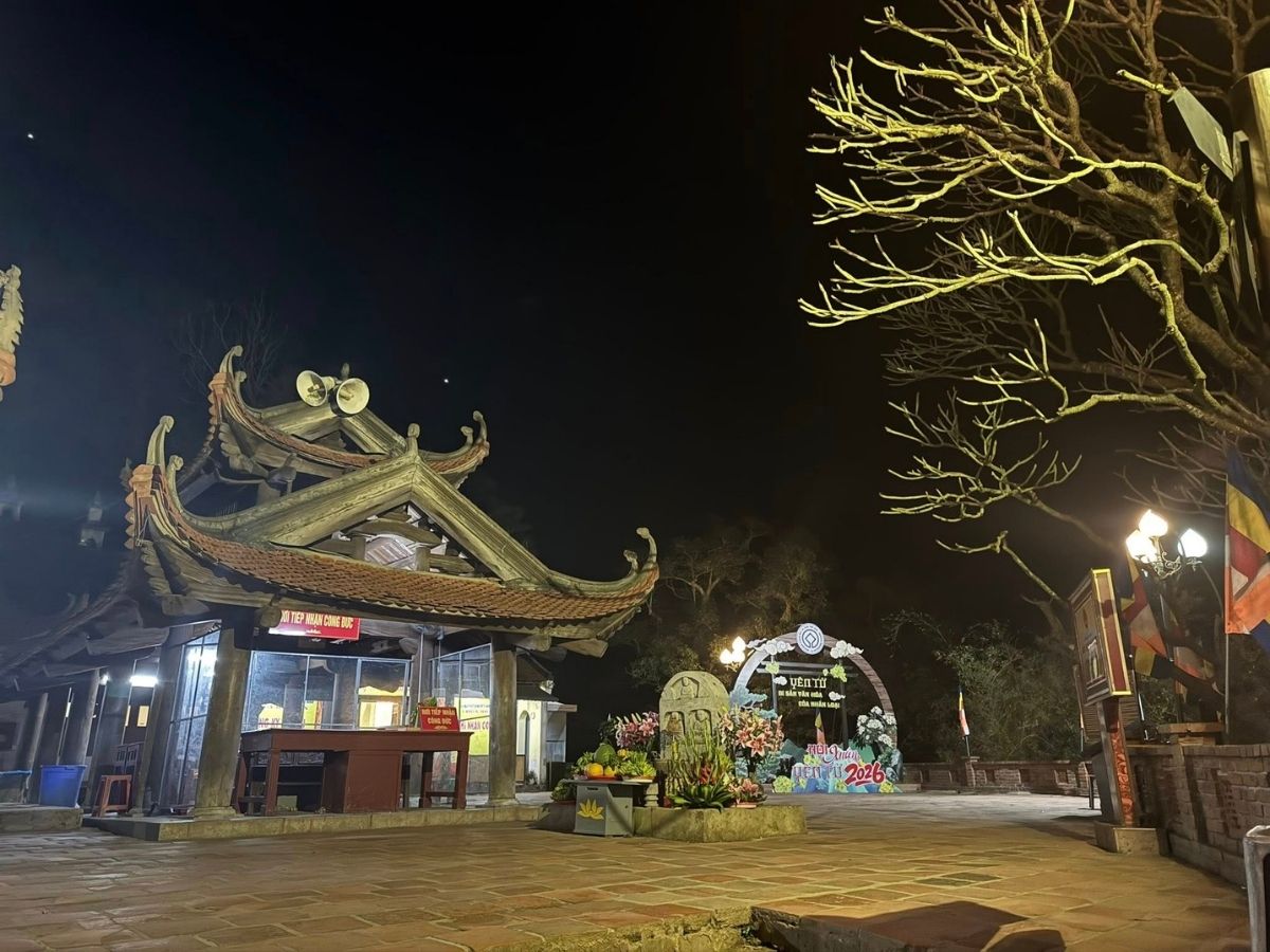 Chùa Hoa Yên, nơi Phật hoàng Trần Nhân Tông từng giảng pháp