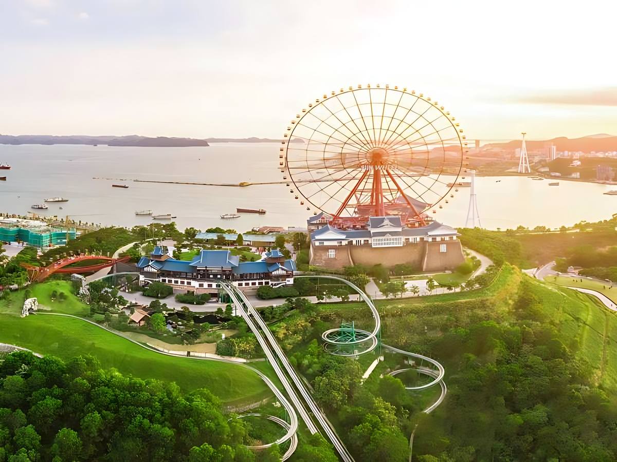 Dragon Park và vòng quay Sun Wheel tại Sun World Ha Long