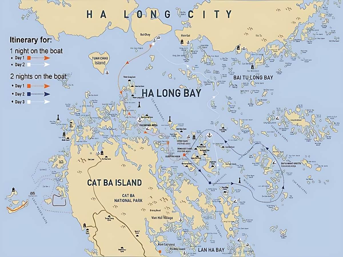 Cảnh quan đảo đá vôi hùng vĩ tại Vịnh Hạ Long, Quảng Ninh