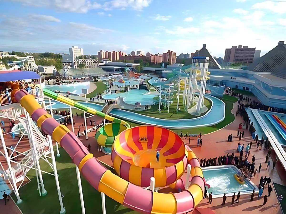 Toàn cảnh tổ hợp vui chơi giải trí Sun World Ha Long tại Bãi Cháy