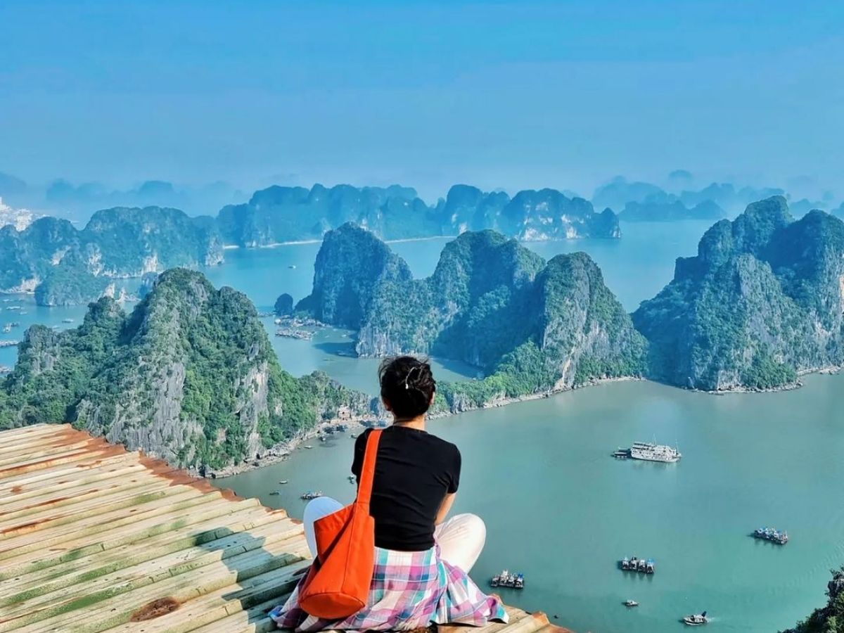 Đây là địa điểm được nhiều người yêu nhiếp ảnh lựa chọn để săn bình minh hoặc hoàng hôn. (Nguồn: Báo Lao Động)