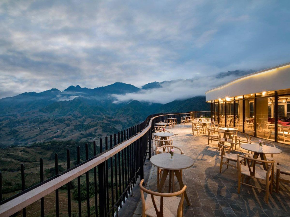 Nét yên bình, ấm áp tại khách sạn ở Sa Pa.