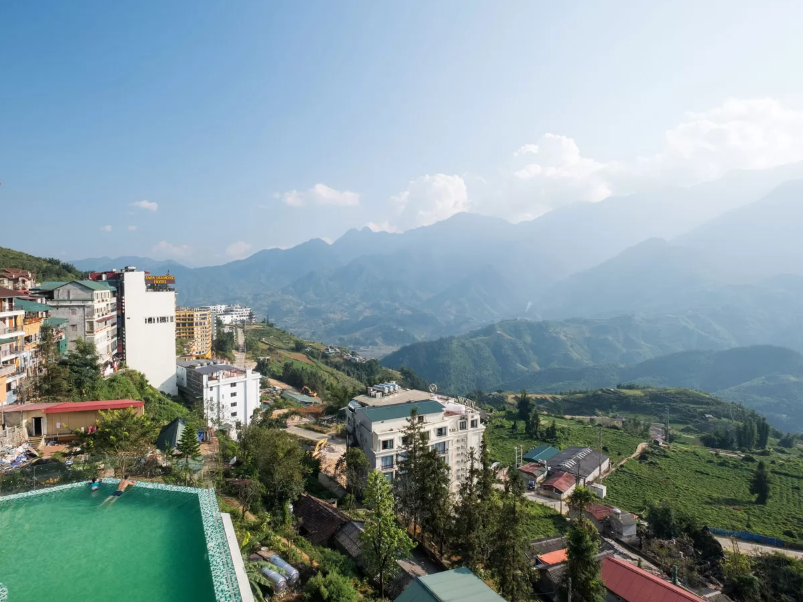 Bamboo Sapa Hotel sở hữu vị trí trung tâm đắc địa.
