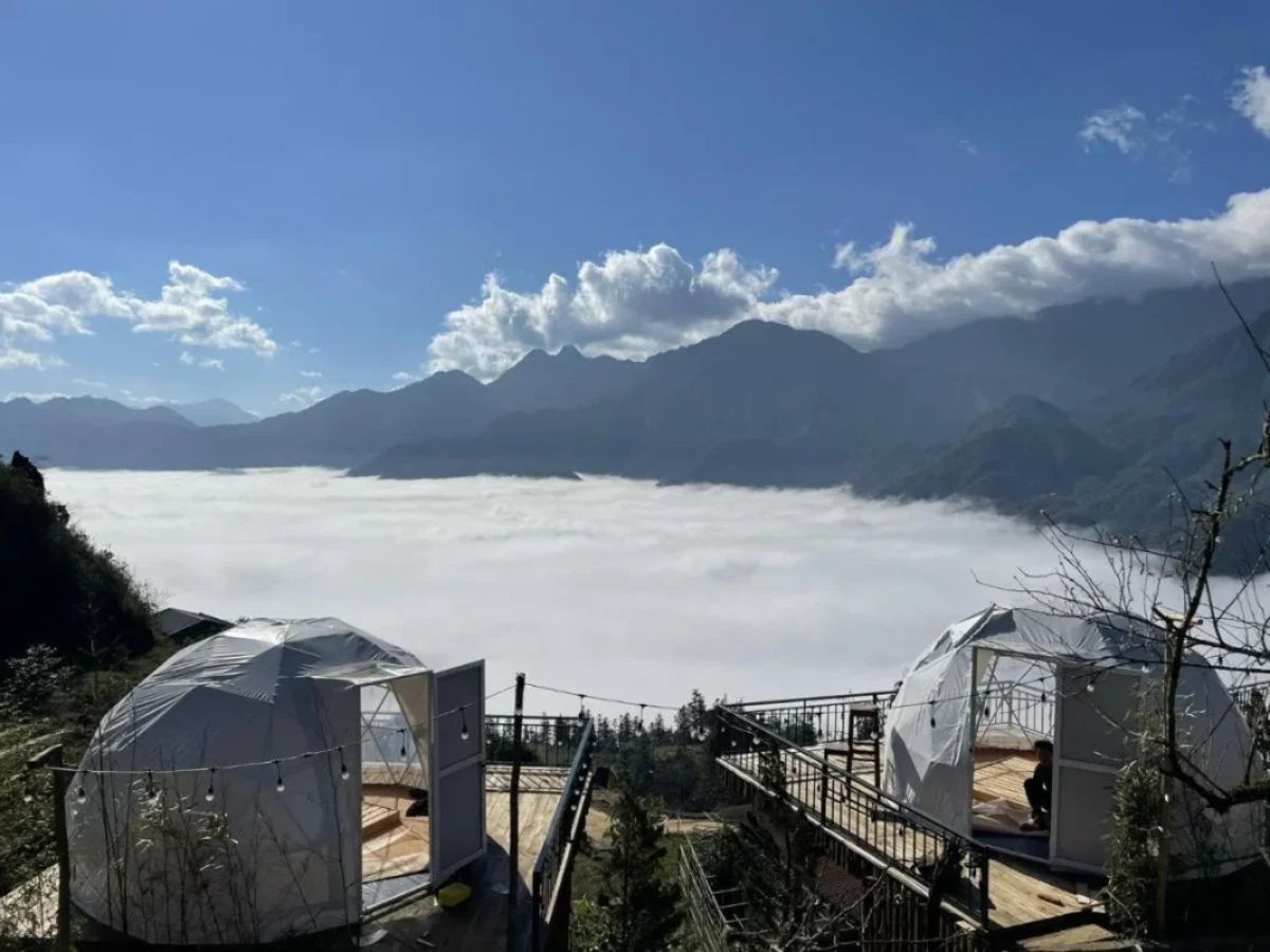 Daisy Homestay Sapa có view siêm mê.