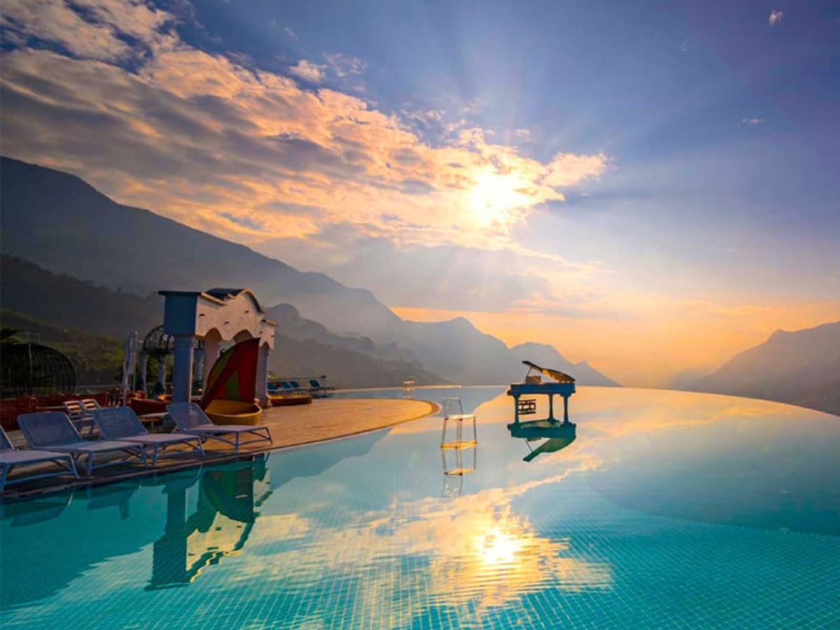 Check-in tại hồ vô cực Sa Pa, nơi khung cảnh như tiên cảnh giữa mây núi.