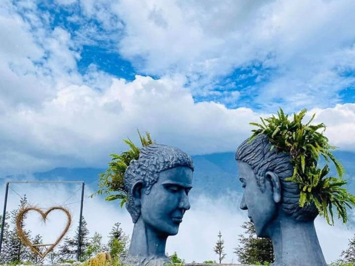 Swing Sa Pa mang đến không gian check in giữa mây trời tuyệt đẹp.