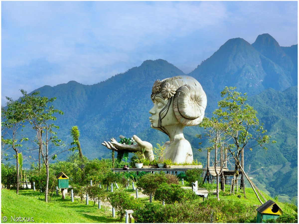 Moana Sa Pa là khu check in độc đáo tái hiện kỳ quan giữa mây núi