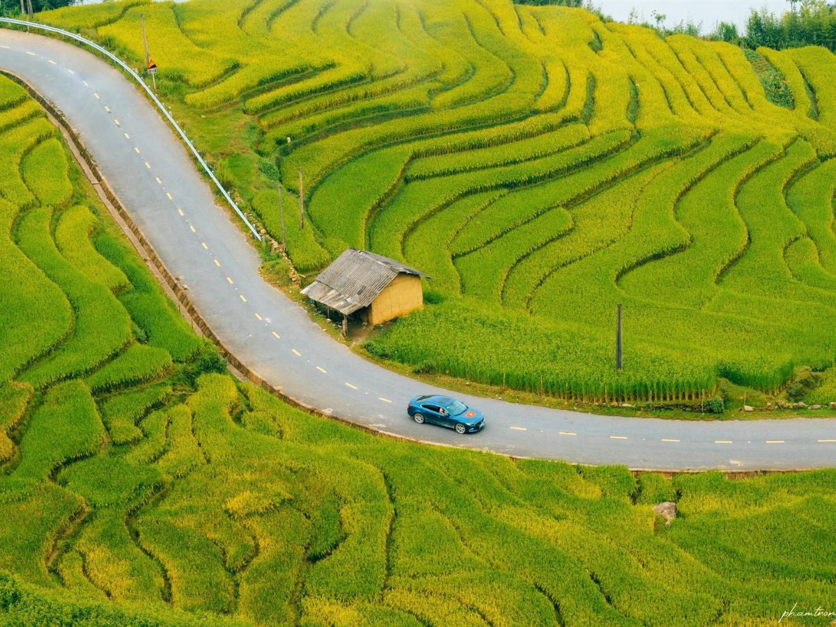 Cung đường di chuyển đến Thác Tình Yêu Sa Pa