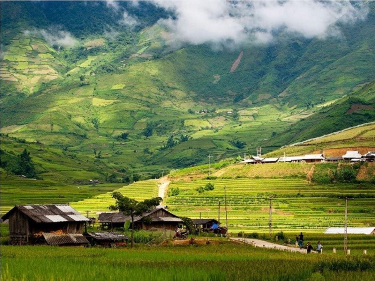 Ruộng bậc thang hùng vĩ nguyên sơ của bản Sín Chải