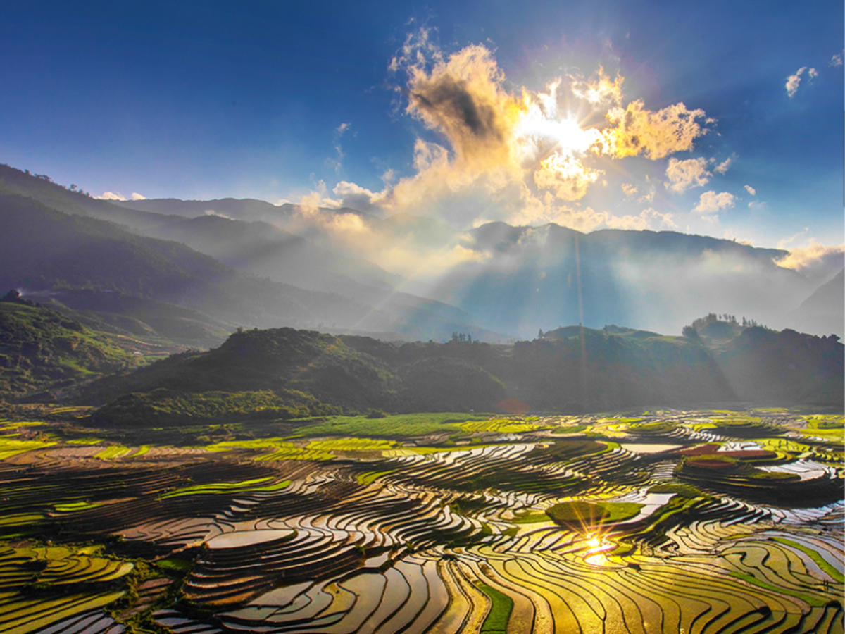 Sa Pa bốn mùa rực rỡ như bức tranh sống động giữa mây trời