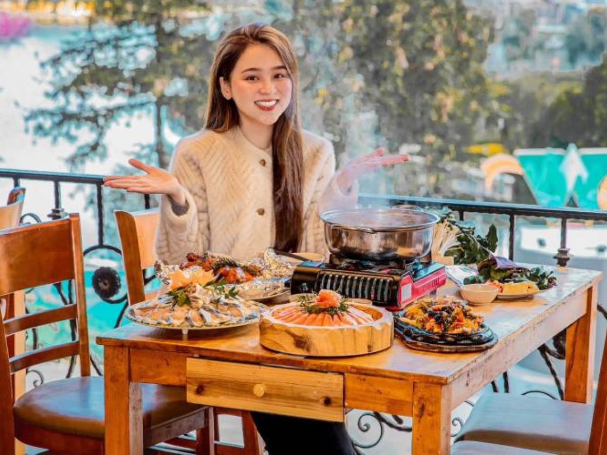 Trải nghiệm mùa đông lãng mạn tại nhà hàng ấm áp ở Sa Pa.