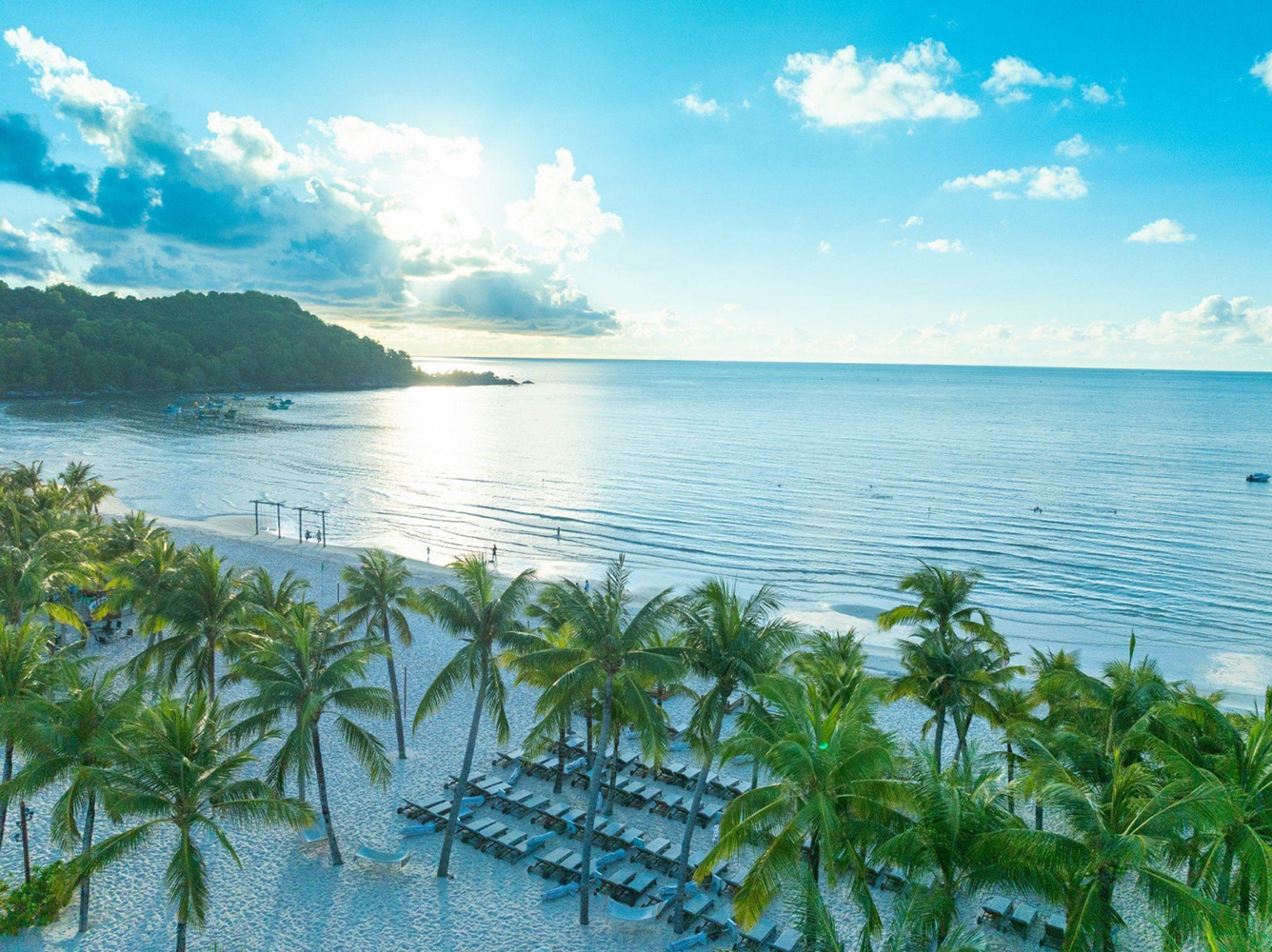 The stunning natural scenery of southern Vietnam at the end of the year