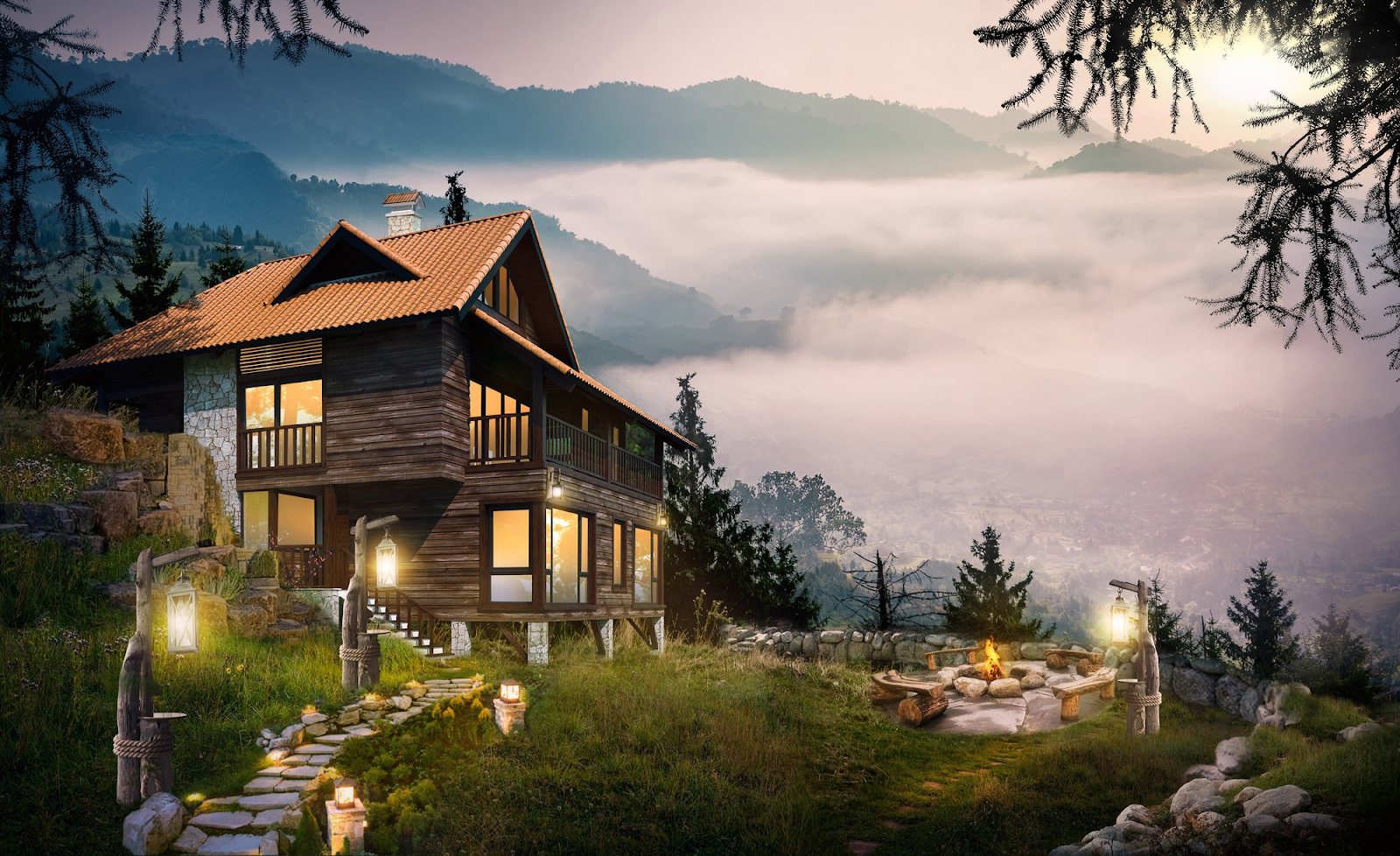 Không gian yên bình và tĩnh lặng tại Sapa Jade Hill Resort & Spa được nhiều du khách yêu thích