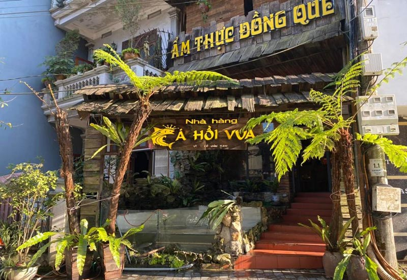 Nhà hàng Cá Hồi Vua là một trong những nhà hàng cá hồi nổi tiếng tại Sa Pa
