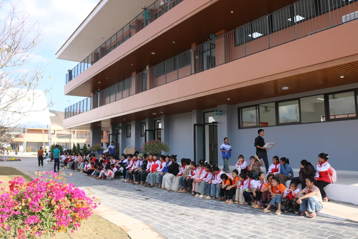 Trường phổ thông nội trú xã Si Pa Phìn khánh thành ngày 31/01/2026