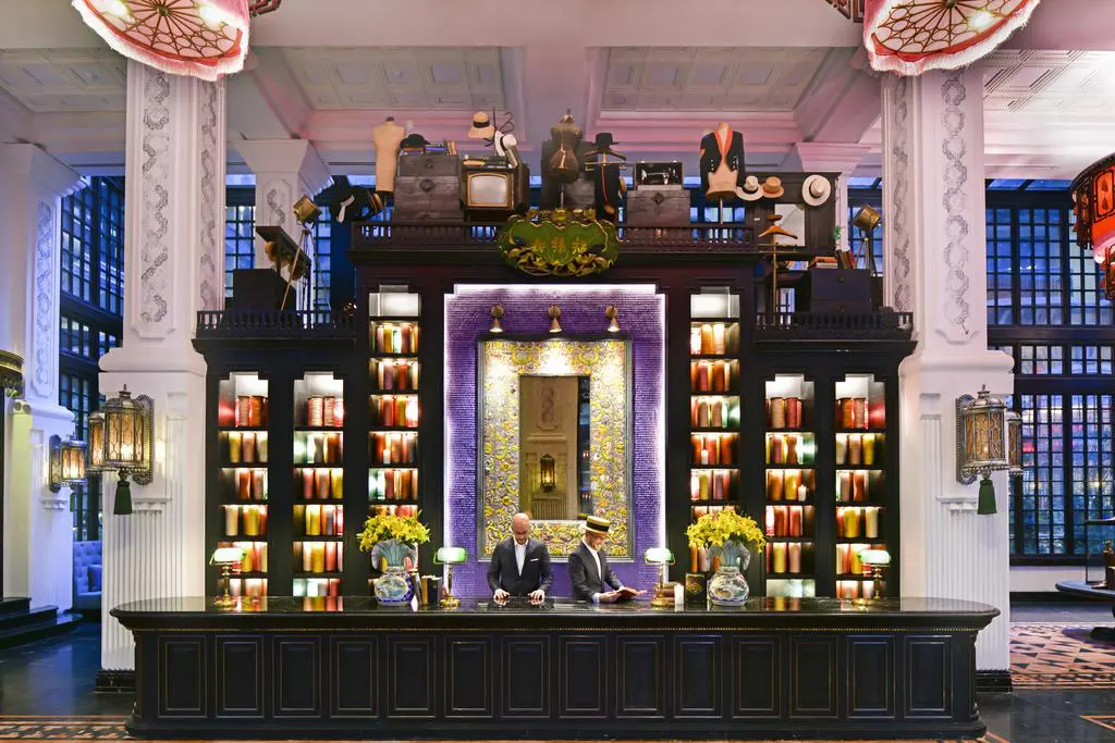 Sảnh chờ rộng rãi và lộng lẫy của Hotel de la Coupole - MGallery