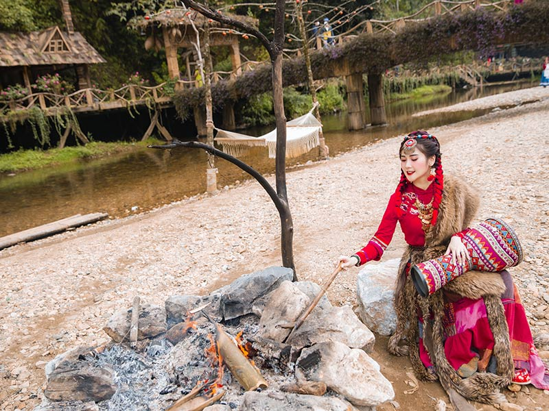 Bản Cát Cát là địa điểm lý tưởng để du khách khám phá dịp Giỗ Tổ