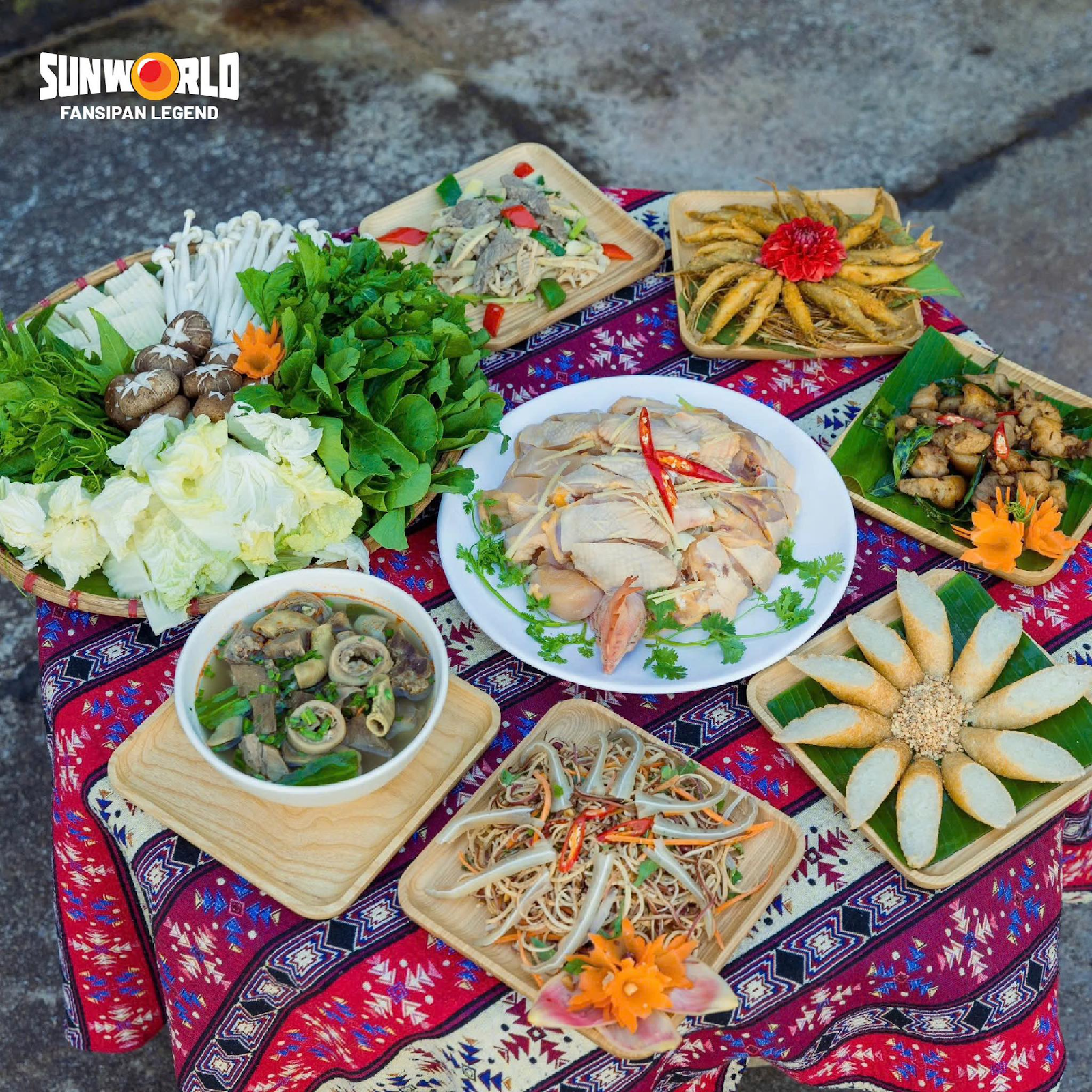 Savor a cozy, authentic meal with signature mountain dishes in a traditional stilt house