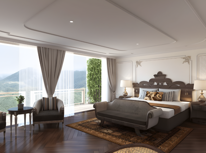 President Suite - hạng phòng cao cấp và đặc biệt nhất tại KK Sapa Hotel.