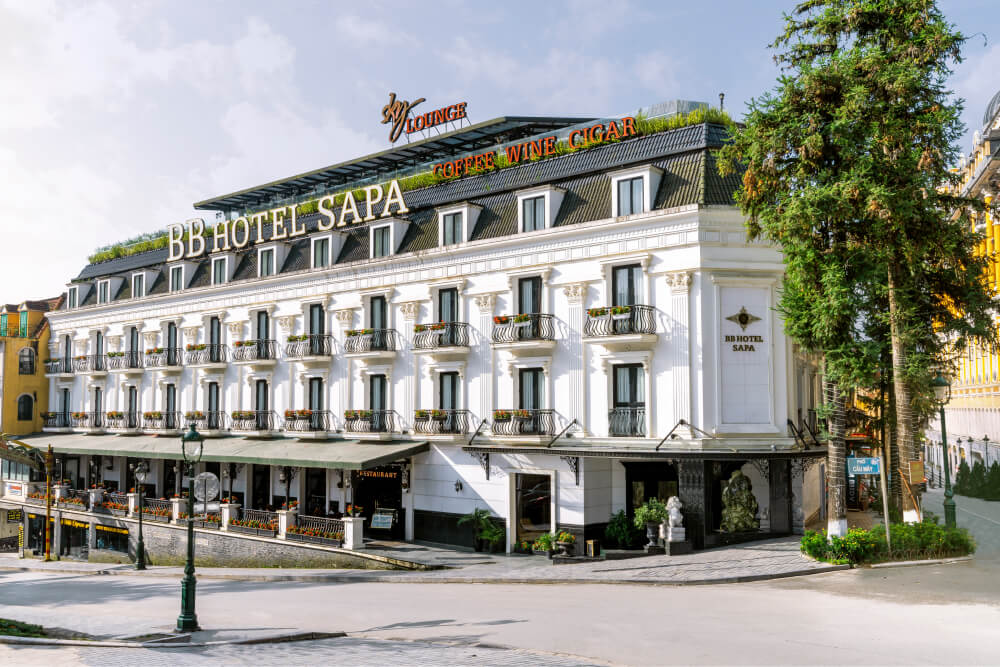 BB Hotel sở hữu vị trí thuận lợi cho việc di chuyển của du khách.