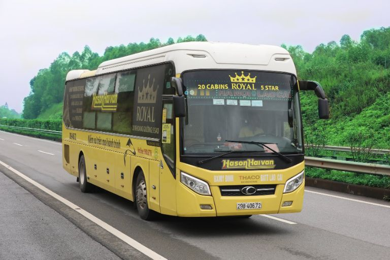 Nhà xe FUTA Hà Sơn là một trong những hãng xe phổ biến của tuyến Bắc Ninh - Sa Pa