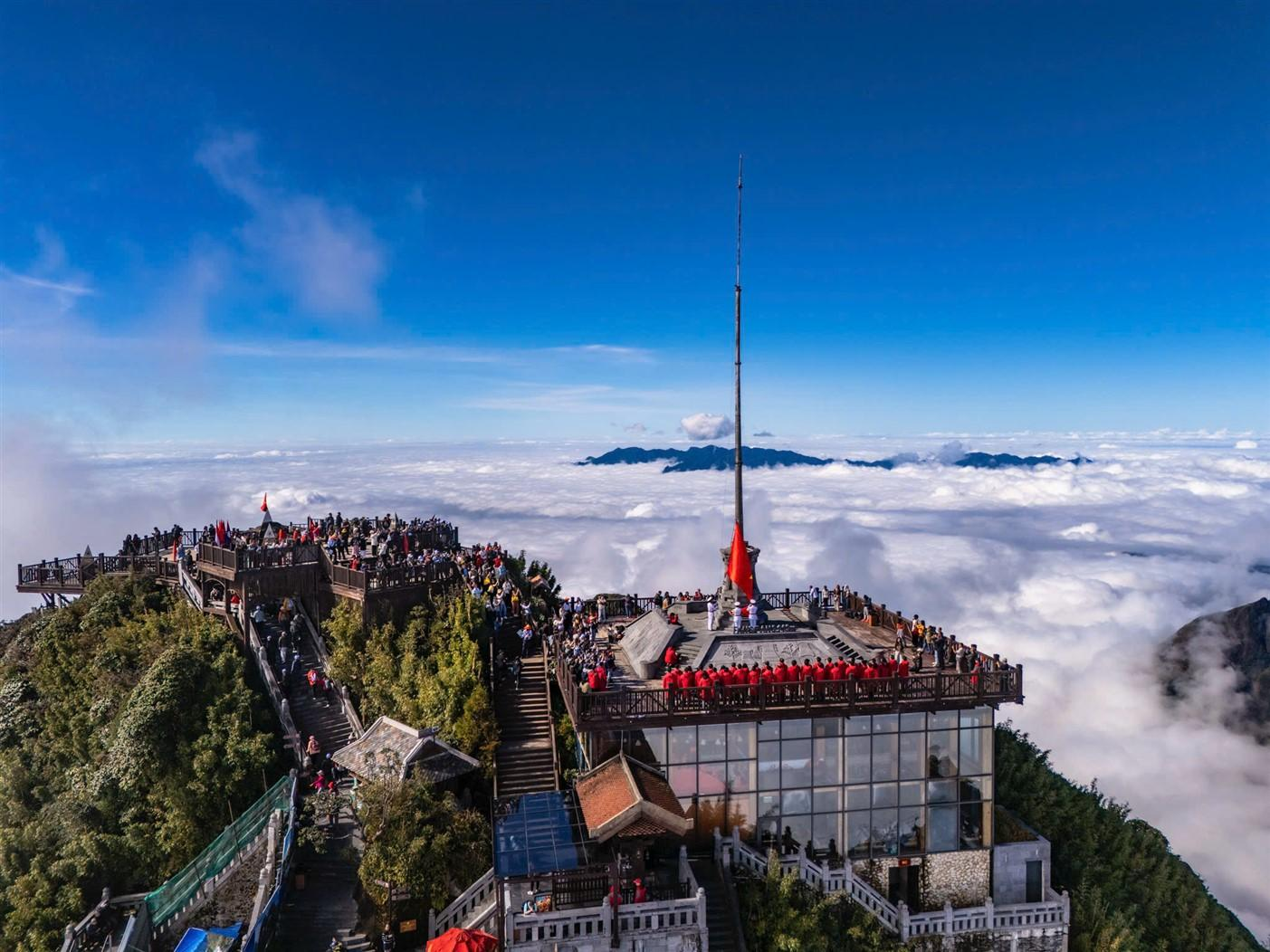 Fansipan is the highest mountain in Indochina